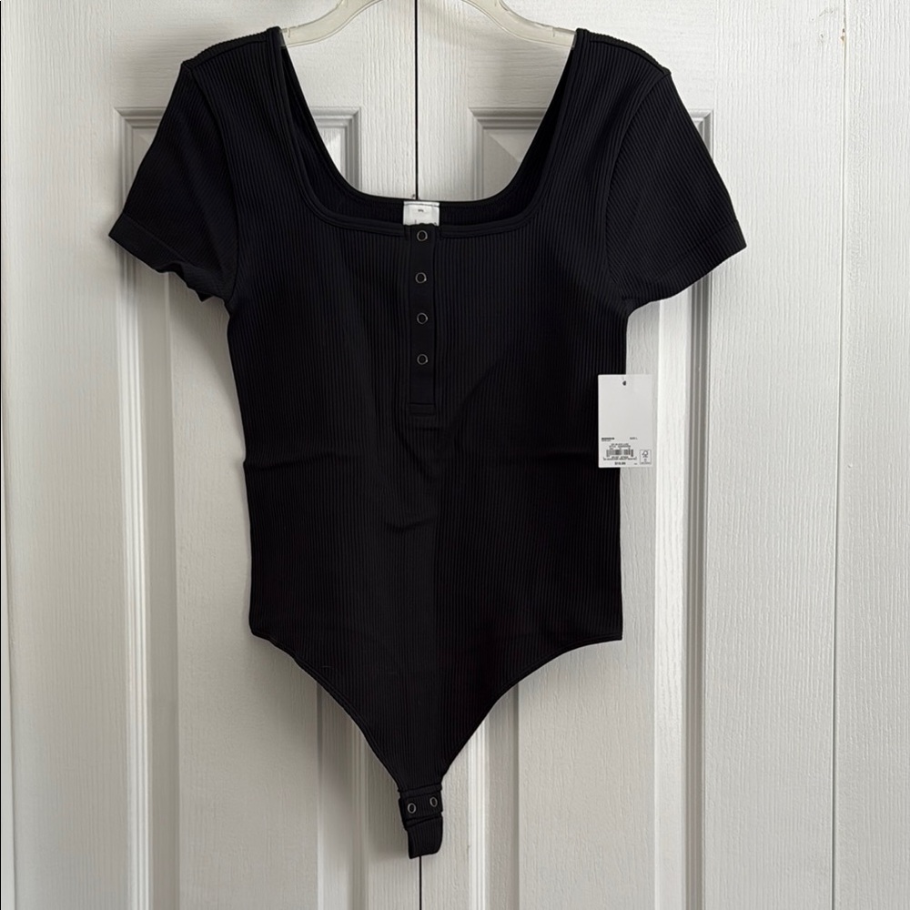 Kohl's Black Bodysuit One Piece